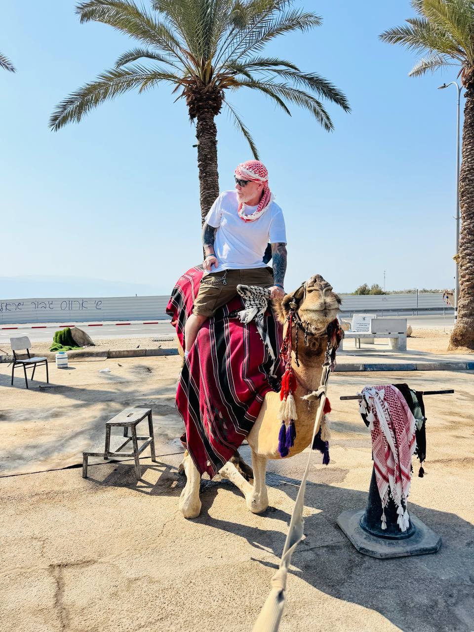 The Rad Life Ministry serving during a mission journey in Israel