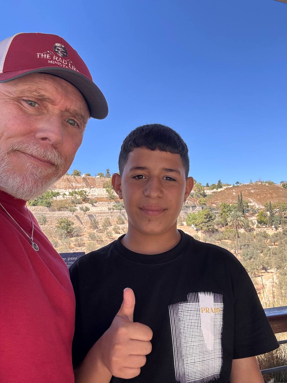 The Rad Life Ministry visiting a historic location in Israel