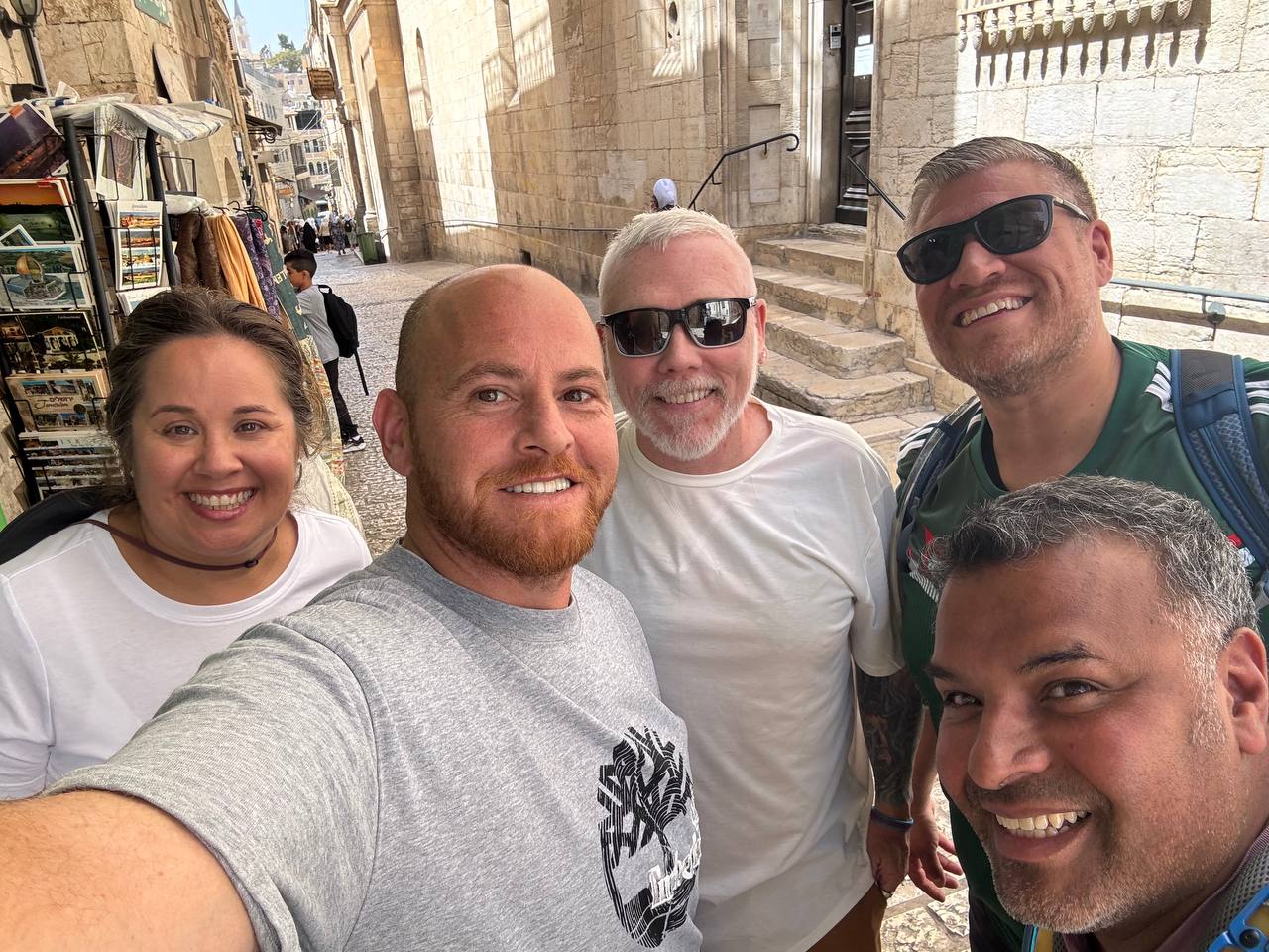 A ministry gathering during the Israel mission journey
